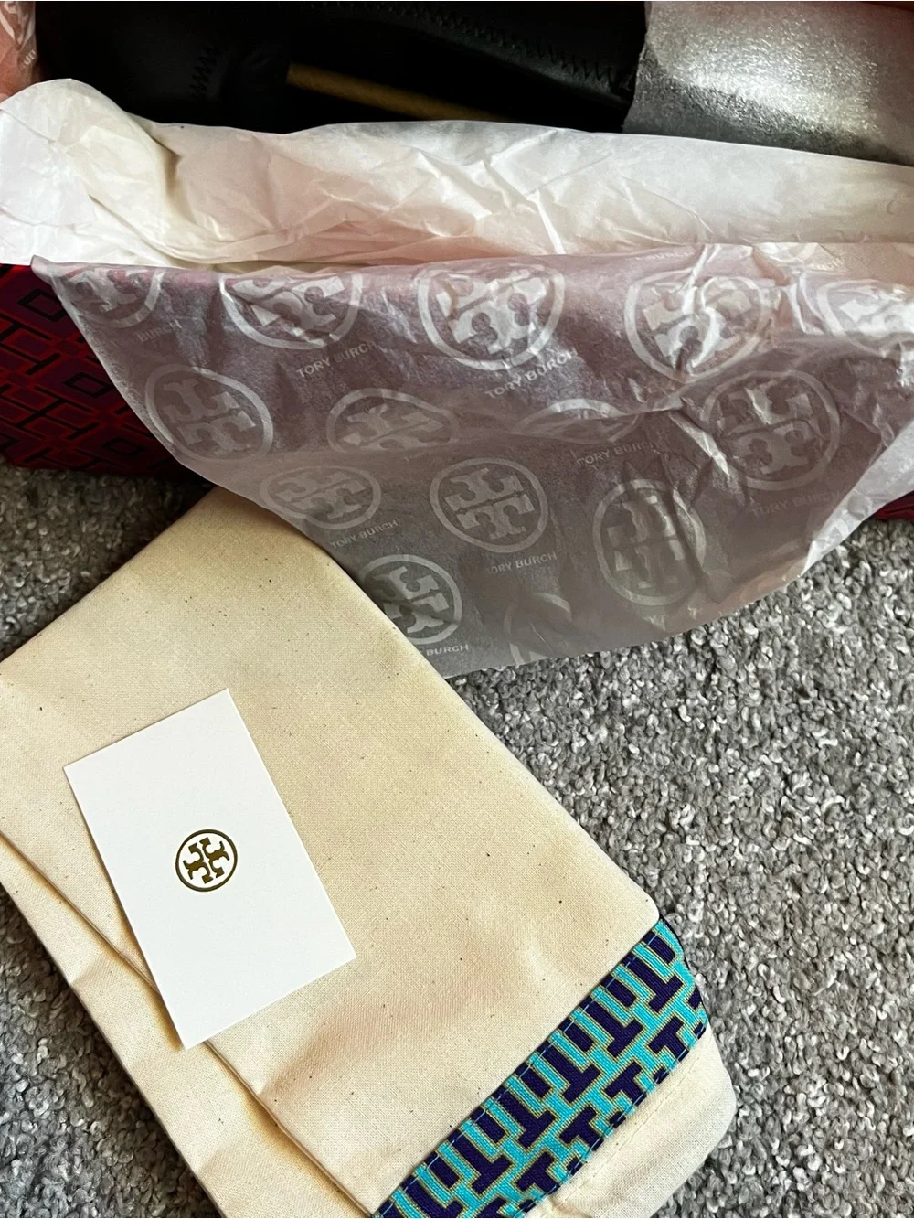 Tory Burch MINNIE EMBELLISHED TWO WAY BALLET shoes NWT